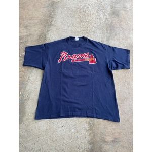 Vintage Y2K Atlanta Braves Jones MLB Shirt